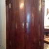 18th Century Bow Front Corner Cupboard