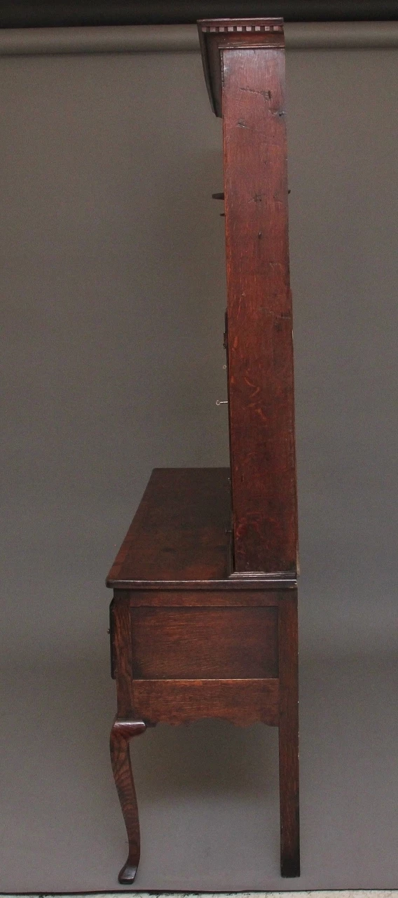 18th Century Country Oak Dresser And Rack 11 18th Century Country Oak Dresser And Rack - Image 11