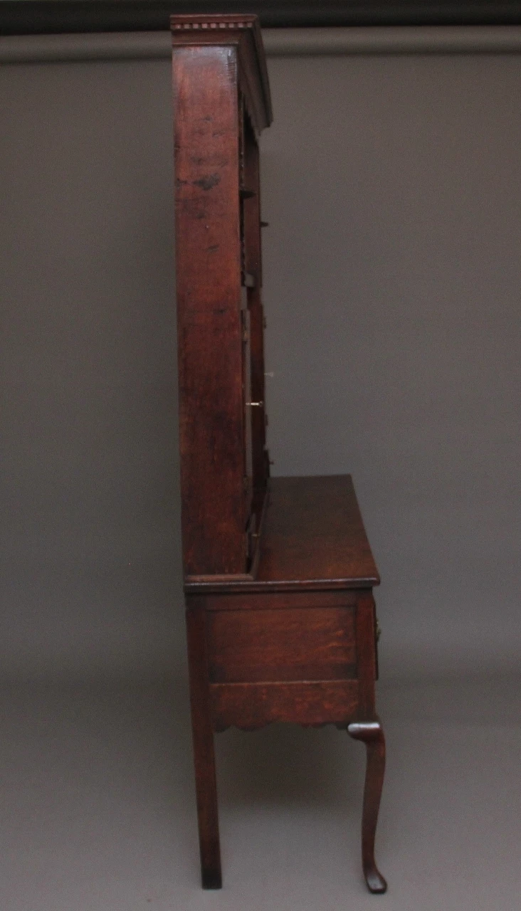 18th Century Country Oak Dresser And Rack 13 18th Century Country Oak Dresser And Rack - Image 13