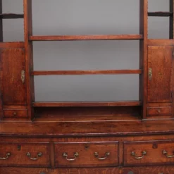 18th Century Country Oak Dresser And Rack -Storage Furniture Sales 2024 18th century country oak dresser and rack 0 2