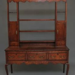 Front Page 41 18th Century Country Oak Dresser And Rack