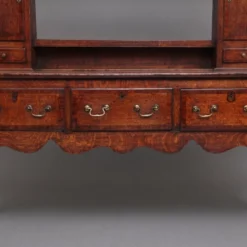 18th Century Country Oak Dresser And Rack -Storage Furniture Sales 2024 18th century country oak dresser and rack 0 5