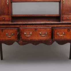 18th Century Country Oak Dresser And Rack -Storage Furniture Sales 2024 18th century country oak dresser and rack 0 6