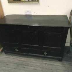 Front Page 45 18th Century Oak Coffer, 18th Century And Earlier