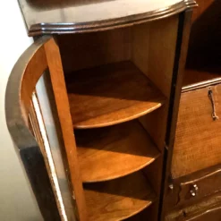 Unknown 1930’s Carved Oak Art Deco Glazed Library Book Case Bureau. Heavy. Good Quality. -Storage Furniture Sales 2024 1930 s carved oak art deco glazed library book case bureau heavy good quality sku76056171 0 6