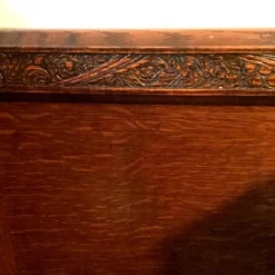 Unknown 1930’s Carved Oak Art Deco Glazed Library Book Case Bureau. Heavy. Good Quality. -Storage Furniture Sales 2024 1930 s carved oak art deco glazed library book case bureau heavy good quality sku76056171 0 7