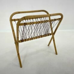 Unknown 1930's Foldable Bomboo Magazine Holder -Storage Furniture Sales 2024 1930 s foldable bomboo magazine holder sku57189672 0 3