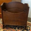 Unknown 1930s Wooden Magazine Rack, Early 20th Century