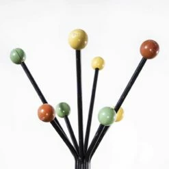 Unknown 1950’s French Geometric Coat Rack 12 Unknown 1950’s French Geometric Coat Rack -Storage Furniture Sales 2024 1950 s french geometric coat rack sku43954732 0 5