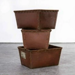 Front Page 54 1950’s Original French Suroy Small Storage Tote