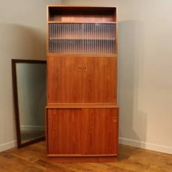 1960s Danish Mid Century Stacking Teak Bookcase
