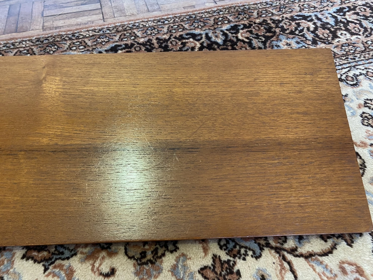 1960s Mid Century Teak Beaver And Tapley Sl Wall Furniture Floating Wall Shelf. 1 Of 2 3 1960s Mid Century Teak Beaver And Tapley Sl Wall Furniture Floating Wall Shelf. 1 Of 2 - Image 3