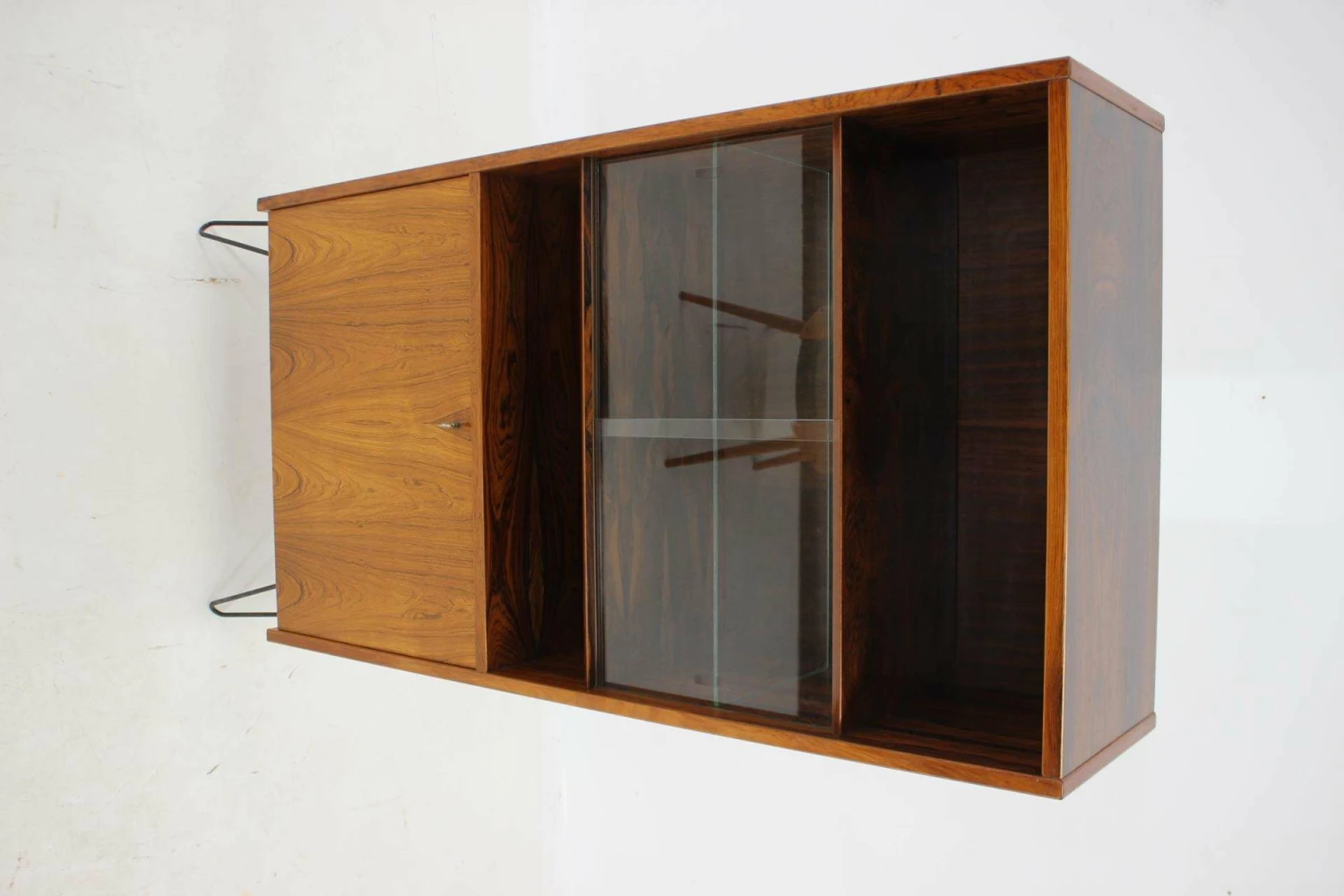 Unknown 1960s Poul Hundevad Palisander Upcycled Bookcase Cabinet,Denmark 4 Unknown 1960s Poul Hundevad Palisander Upcycled Bookcase Cabinet,Denmark - Image 4