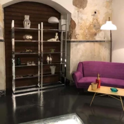 1970s Mid Century Modern Metal And Smoked Glass Italian Bookcase -Storage Furniture Sales 2024 1970s mid century modern metal and smoked glass italian bookcase sku90978950 0 11