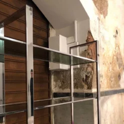 1970s Mid Century Modern Metal And Smoked Glass Italian Bookcase -Storage Furniture Sales 2024 1970s mid century modern metal and smoked glass italian bookcase sku90978950 0 7