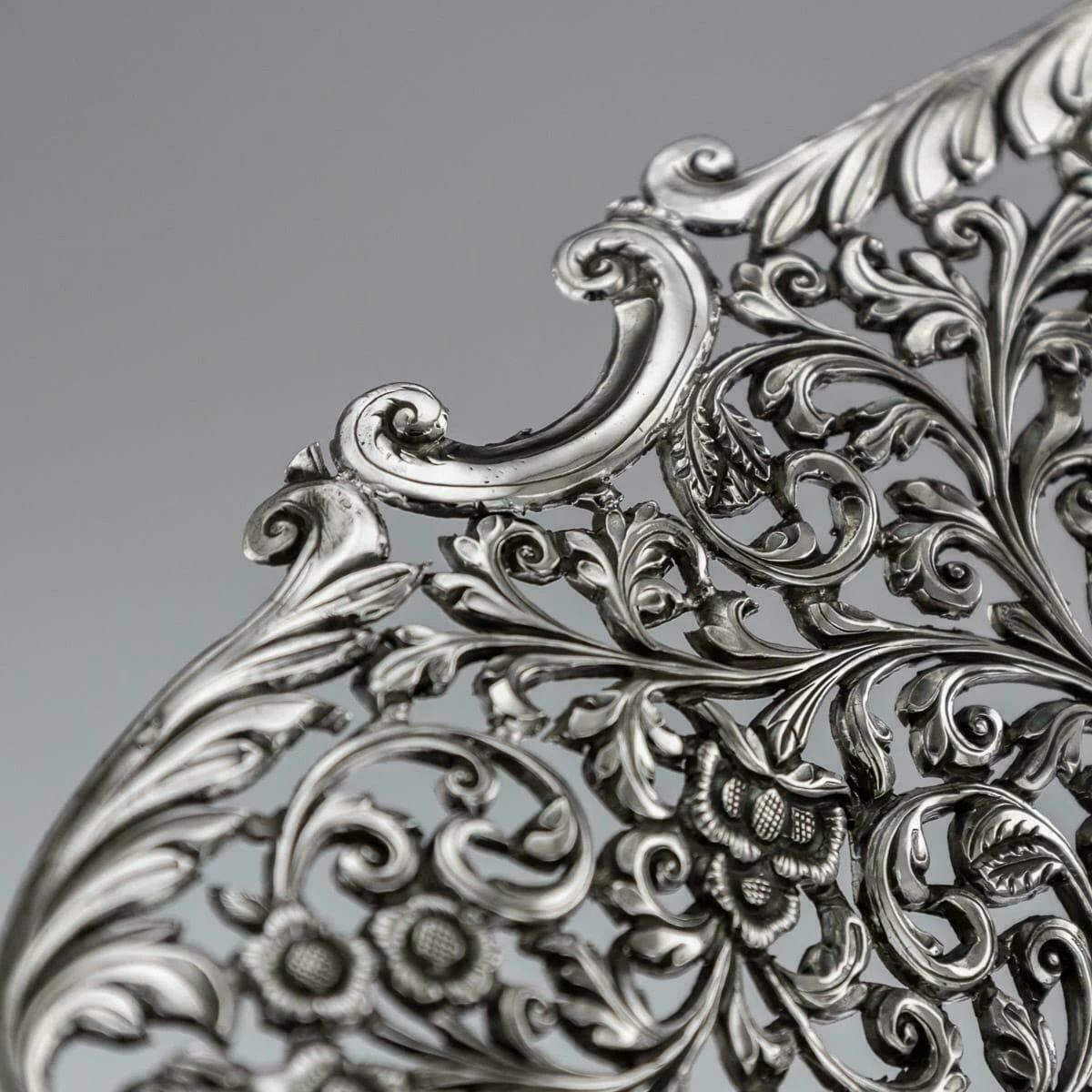 19th Century Indian Cutch Solid Silver Basket, Circa 1880 11 19th Century Indian Cutch Solid Silver Basket, Circa 1880 - Image 11