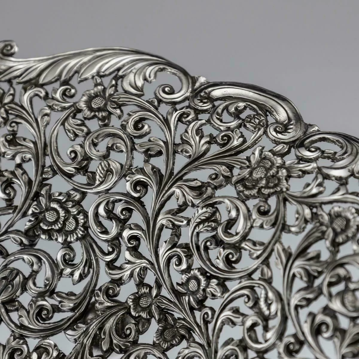 19th Century Indian Cutch Solid Silver Basket, Circa 1880 10 19th Century Indian Cutch Solid Silver Basket, Circa 1880 - Image 10
