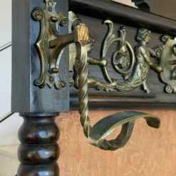 Unknown 19th Large Carved Spanish Solid Walnut Coat Rack Stand Or Entry -Storage Furniture Sales 2024 19th large carved spanish solid walnut coat rack stand or entry sku51140777 0 4 scaled