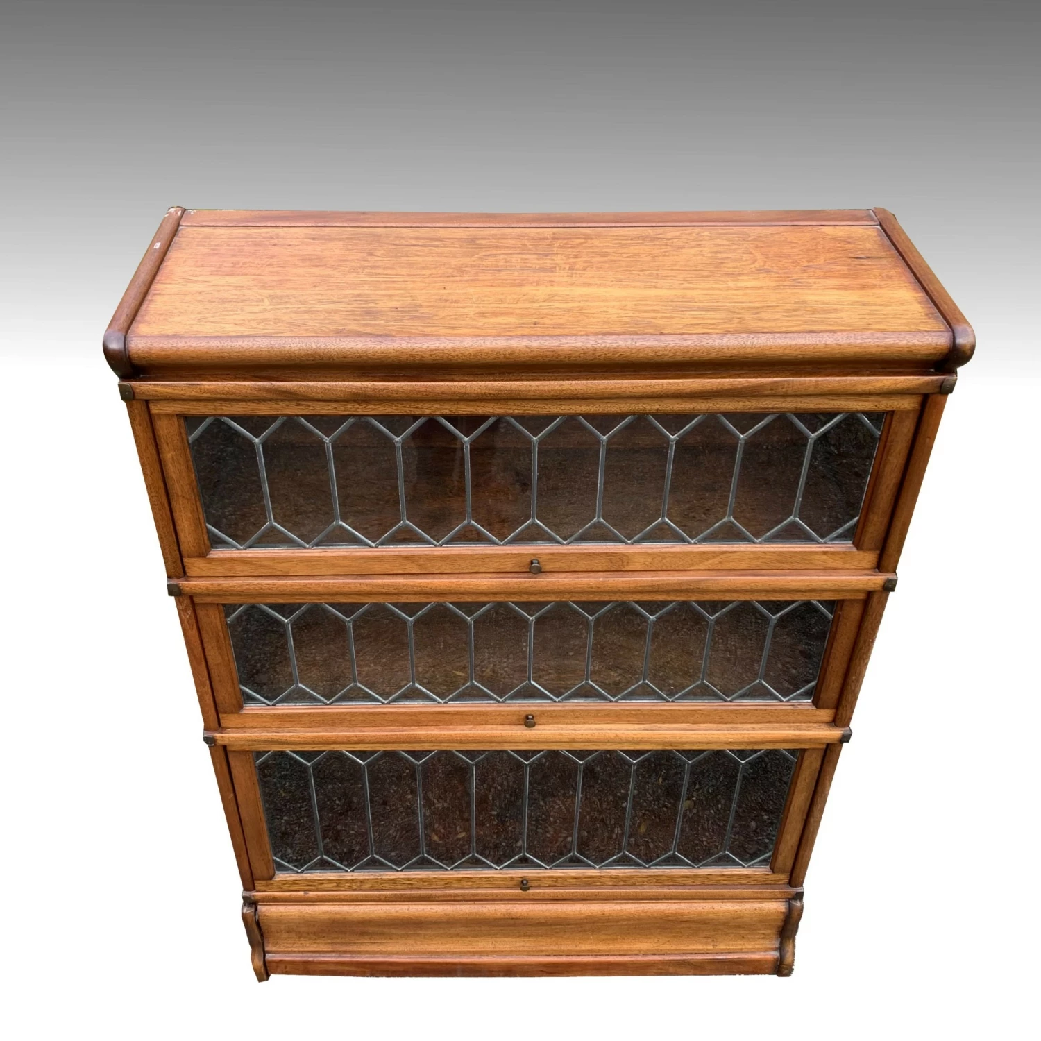 Unknown 19th Light Oak Globe Wernicke Solicitors Bookcase 3 Unknown 19th Light Oak Globe Wernicke Solicitors Bookcase - Image 3