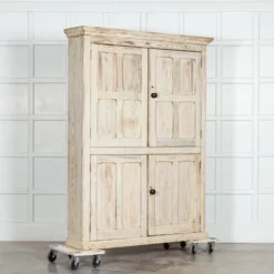 Unknown 19thc English Bleached Pine Housekeepers Cupboard -Storage Furniture Sales 2024 19thc english bleached pine housekeepers cupboard sku26588912 0 5