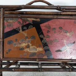 19thc English Chinoiserie Bamboo Magazine Rack -Storage Furniture Sales 2024 19thc english chinoiserie bamboo magazine rack sku92276654 0 10