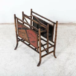 19thc English Chinoiserie Bamboo Magazine Rack -Storage Furniture Sales 2024 19thc english chinoiserie bamboo magazine rack sku92276654 0 6