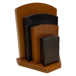 2 Wooden Bookends Minimalist Design -Storage Furniture Sales 2024 2 wooden bookends minimalist design sku93545090 0 4