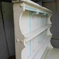 Unknown 20thc Painted Cream 2 Door Kitchen Dresser W/Plate Rack -Storage Furniture Sales 2024 20thc painted cream 2 door kitchen dresser w plate rack sku97756529 0 6