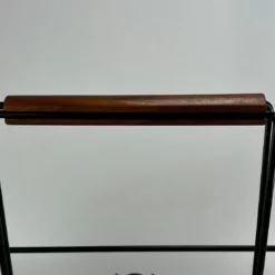 Unknown 60's 70's Newspaper Holder Magazine Racks R Metal Teak Mid Century Design -Storage Furniture Sales 2024 60 s 70 s newspaper holder magazine racks r metal teak mid century design sku86740688 0 2