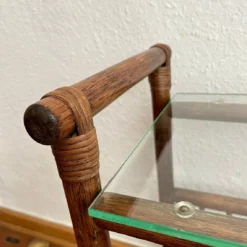 70s Magazine Rack Made Of Bamboo With A Glass Top. -Storage Furniture Sales 2024 70s magazine rack made of bamboo with a glass top sku65633780 0 7