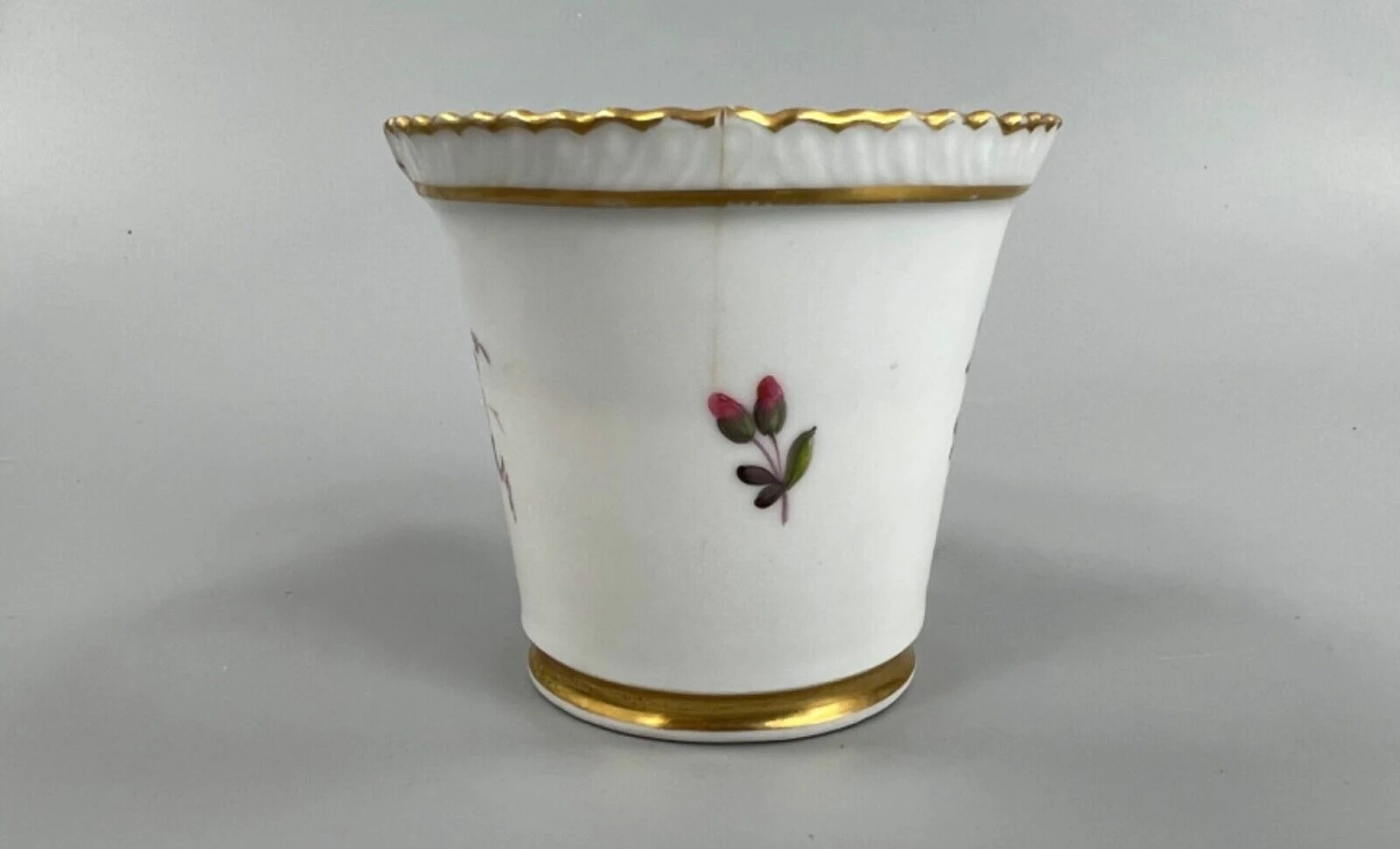 A C.1820 Chamberlain Worcester Eagle Head Finial Bucket Can 3 A C.1820 Chamberlain Worcester Eagle Head Finial Bucket Can - Image 3