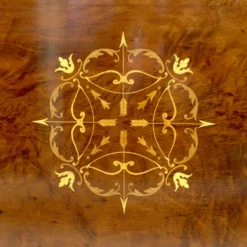 A Fine Quality Inlaid Revolving Bookcase 10 A Fine Quality Inlaid Revolving Bookcase -Storage Furniture Sales 2024 a fine quality inlaid revolving bookcase 0 4