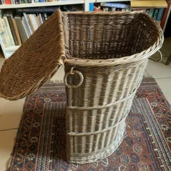 A Good Stylish Midcentury Cane Corner Basket -Storage Furniture Sales 2024 a good stylish midcentury cane corner basket sku65504206 0 4