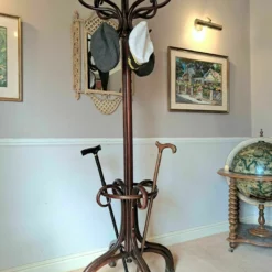 A Large Elegant Original Edwardian Thonet Stamped Hat Coat Umbrella/Stick Stand -Storage Furniture Sales 2024 a large elegant original edwardian thonet stamped hat coat umbrella stick stand sku12740909 0 4