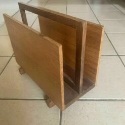 A Midcentury Teak Magazine Racket