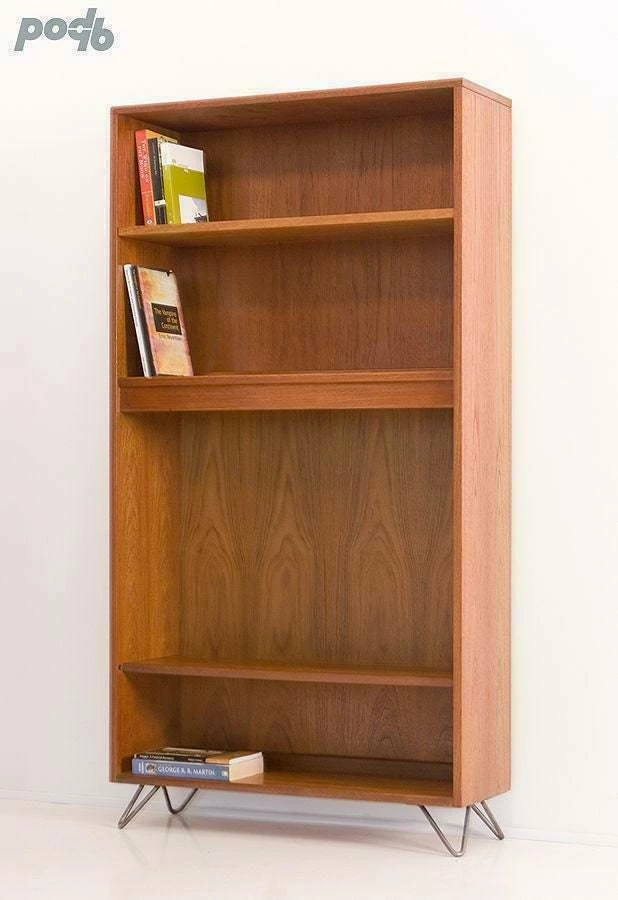 A Pair Of Vintage G Plan Mid Century Retro Teak Book Case Display Drinks Cabinet Shelves 2 A Pair Of Vintage G Plan Mid Century Retro Teak Book Case Display Drinks Cabinet Shelves - Image 2