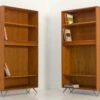 A Pair Of Vintage G Plan Mid Century Retro Teak Book Case Display Drinks Cabinet Shelves