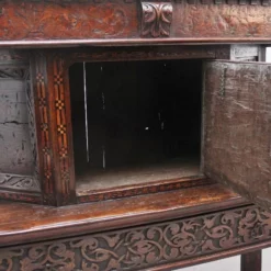 A Rare Late 16th Century Oak Court Cupboard -Storage Furniture Sales 2024 a rare late 16th century oak court cupboard sku68850916 0 3