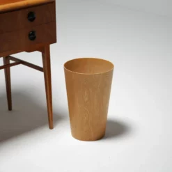 Rainbow A Teak Waste Paper Basket By Martin Aberg.