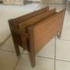 Unknown A Useful And Stylish Midcentury Teak Magazine Rack