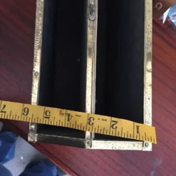 A Vintage Brass Magazine Rack -Storage Furniture Sales 2024 a vintage brass magazine rack sku83771747 0 5