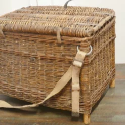 Unknown A Vintage Victorian Wicker Fishing Creel -Storage Furniture Sales 2024 a vintage victorian wicker fishing creel sku53373565 0 5
