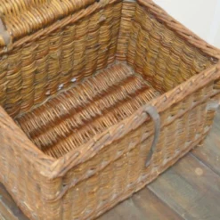 Unknown A Vintage Victorian Wicker Fishing Creel -Storage Furniture Sales 2024 a vintage victorian wicker fishing creel sku53373565 0 6