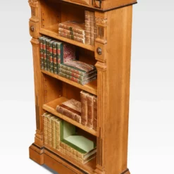 Aesthetic Oak Open Bookcase -Storage Furniture Sales 2024 aesthetic oak open bookcase 0 3