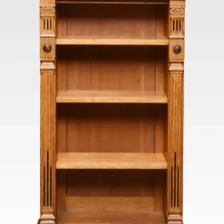 Aesthetic Oak Open Bookcase -Storage Furniture Sales 2024 aesthetic oak open bookcase 0 4