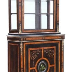 Amboyna And Ebonised 2 Part Pier Display Cabinet Aesthetic 16 Amboyna And Ebonised 2 Part Pier Display Cabinet Aesthetic -Storage Furniture Sales 2024 amboyna and ebonised 2 part pier display cabinet aesthetic 0 7