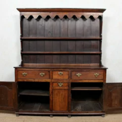 Unknown Antique 18th Century Oak Dresser George III -Storage Furniture Sales 2024 antique 18th century oak dresser george iii 0 5