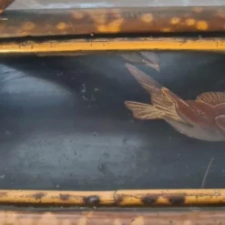 Unknown Antique Aesthetic / Arts And Crafts Tiger Bamboo Canterbury / Magazine / Periodical Rack / Book Shelf -Storage Furniture Sales 2024 antique aesthetic arts and crafts tiger bamboo canterbury magazine periodical rack book shelf sku50885421 0 7