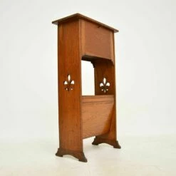 Antique Arts & Crafts Oak Writing Bureau 17 Antique Arts & Crafts Oak Writing Bureau -Storage Furniture Sales 2024 antique arts crafts oak writing bureau sku36873738 0 7