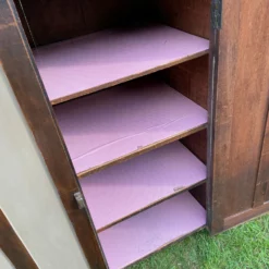 Unknown Cottage Antique Canadian Cupboard, 1920s Painted With Natural Wood And Soft Ceamy Panels 19 Unknown Cottage Antique Canadian Cupboard, 1920s Painted With Natural Wood And Soft Ceamy Panels -Storage Furniture Sales 2024 antique canadian cupboard 1920s sku63623998 0 9 scaled